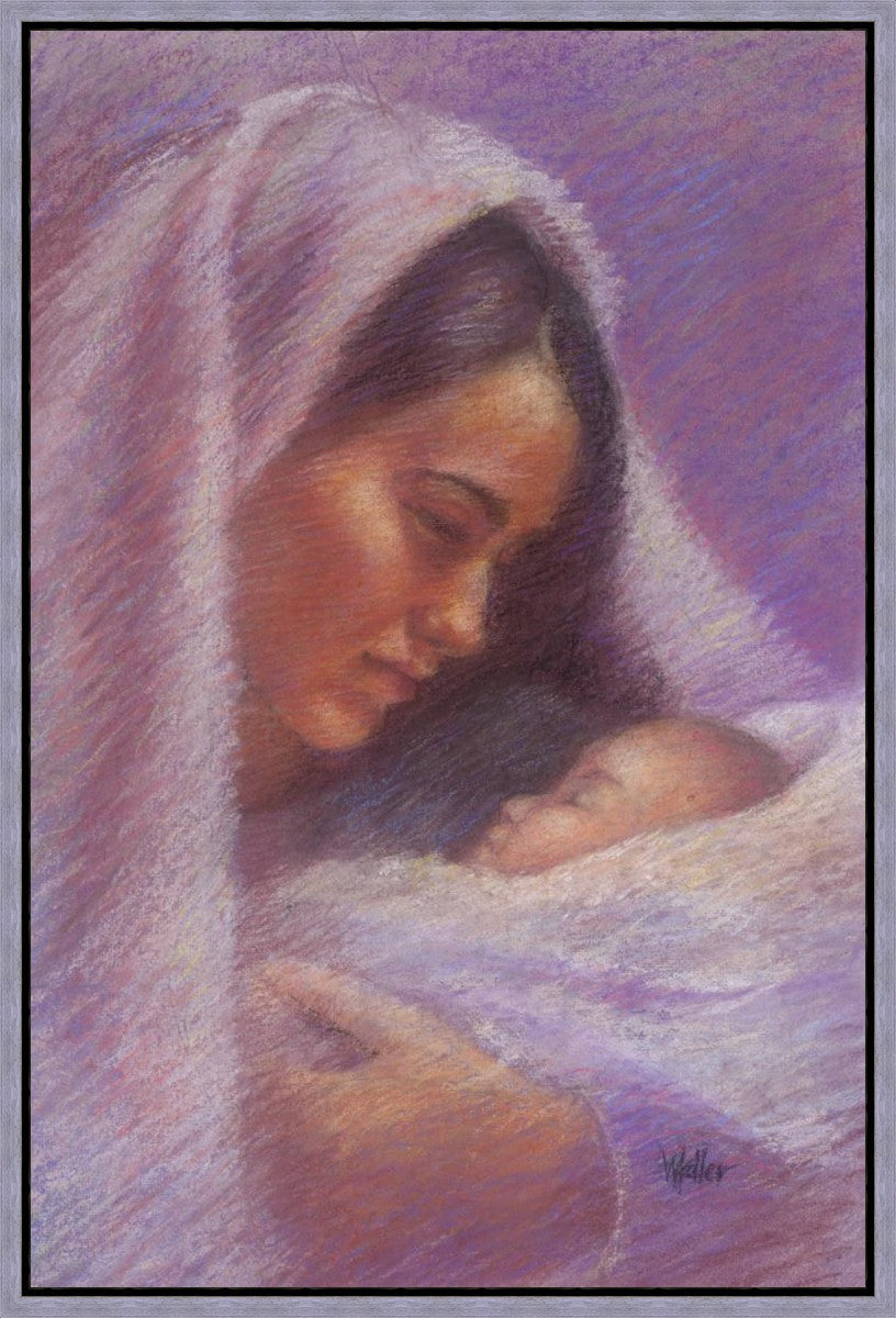 Mary & Jesus Pastel