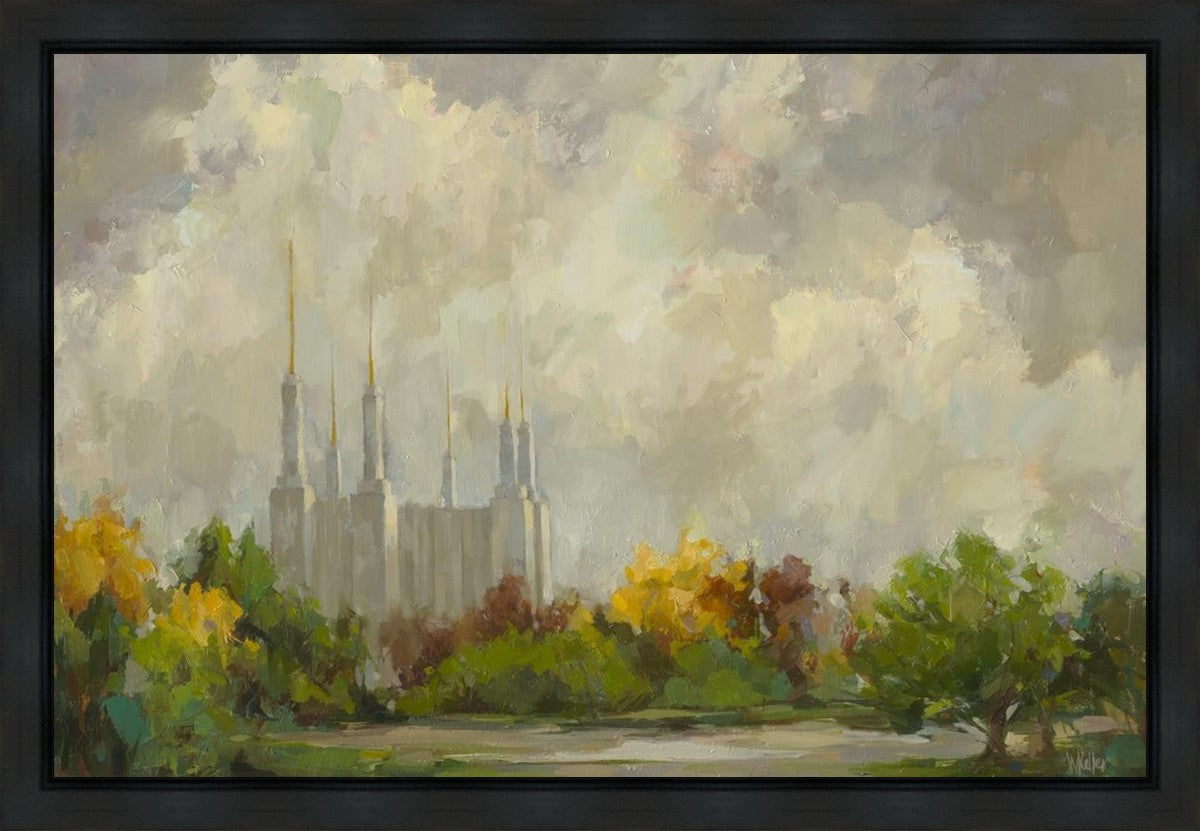 Washington DC Temple Gallery Wrap