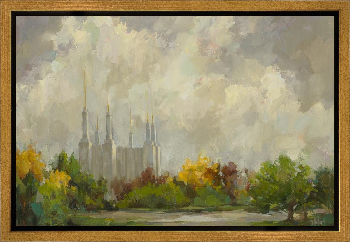 Washington DC Temple Gallery Wrap