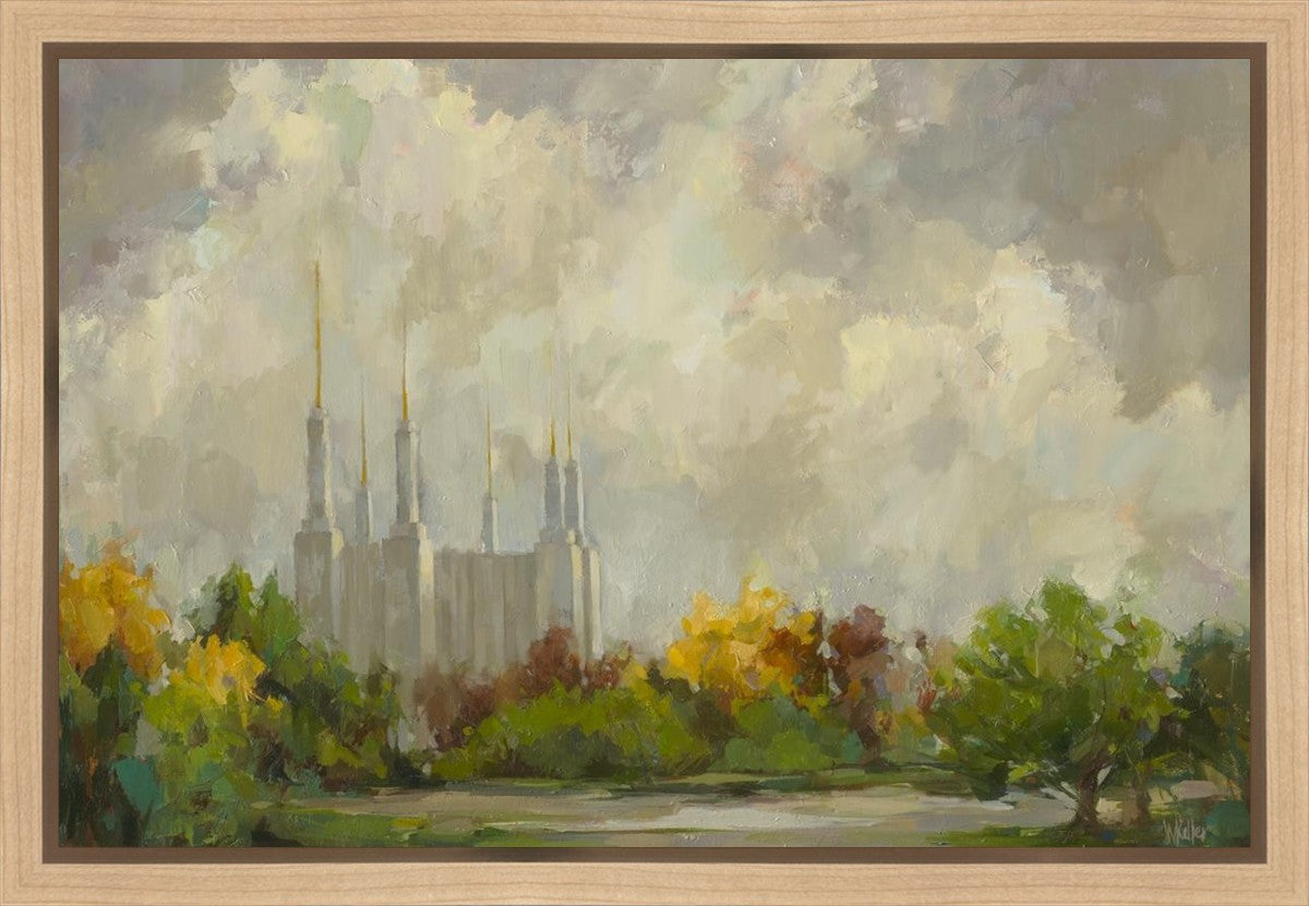Washington DC Temple Gallery Wrap