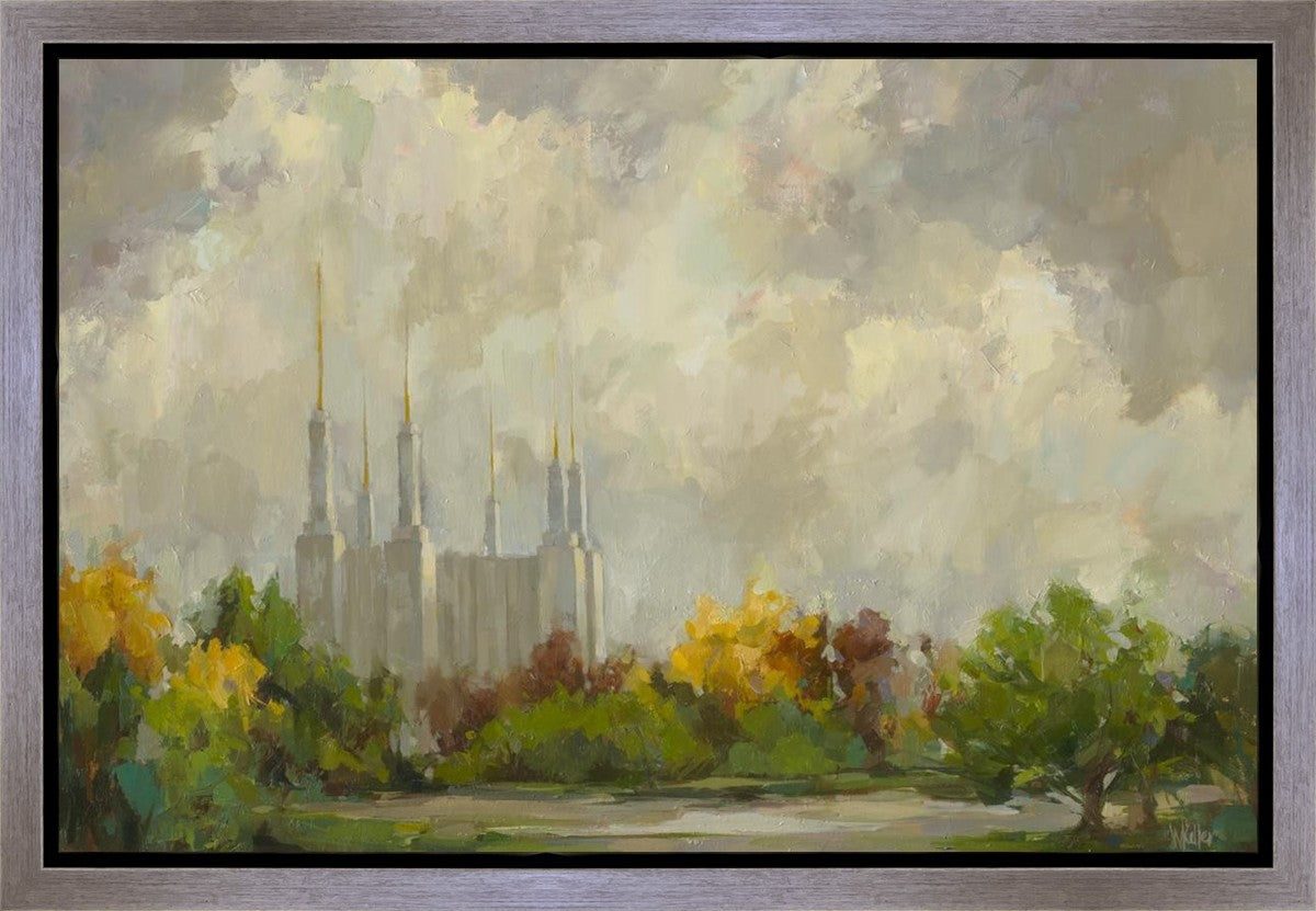 Washington DC Temple Gallery Wrap