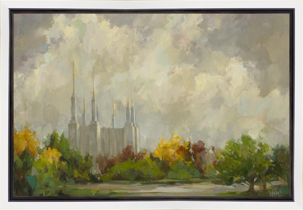 Washington DC Temple Gallery Wrap