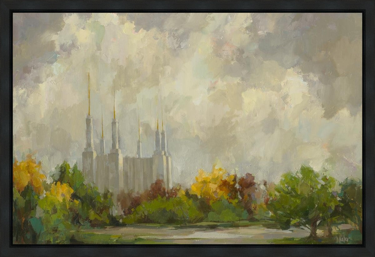 Washington DC Temple Gallery Wrap