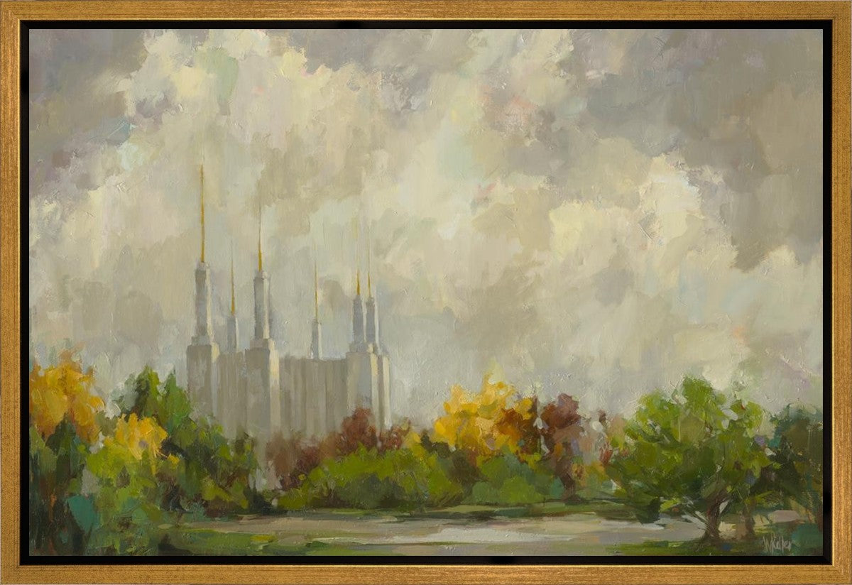 Washington DC Temple Gallery Wrap