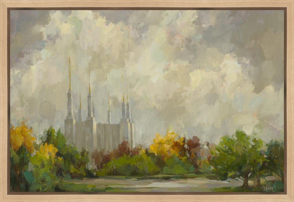 Washington DC Temple Gallery Wrap