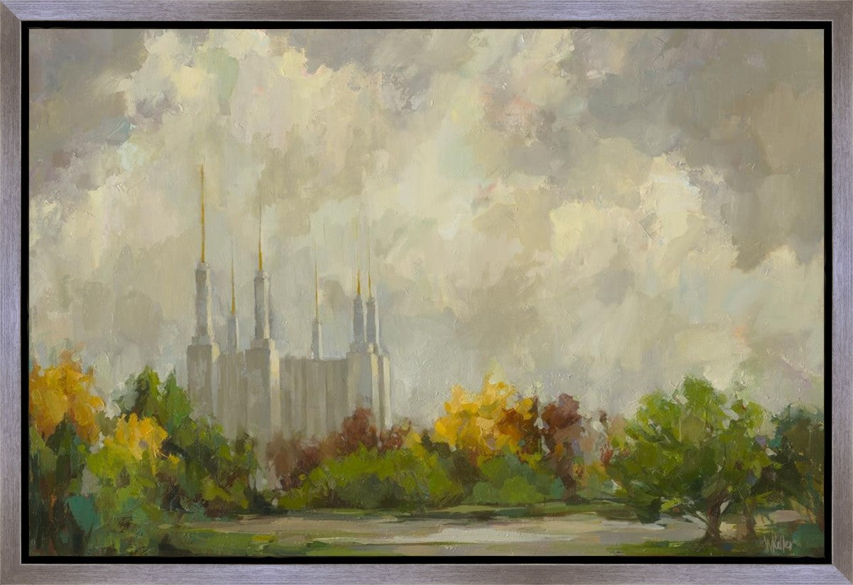 Washington DC Temple Gallery Wrap