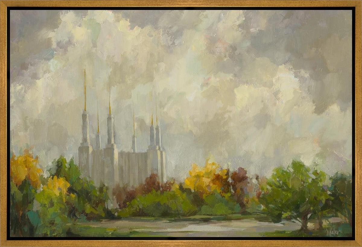 Washington DC Temple Gallery Wrap