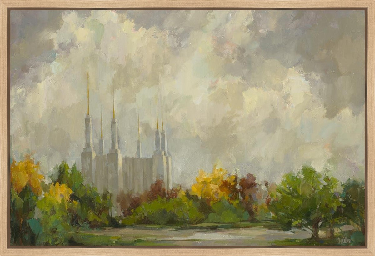 Washington DC Temple Gallery Wrap