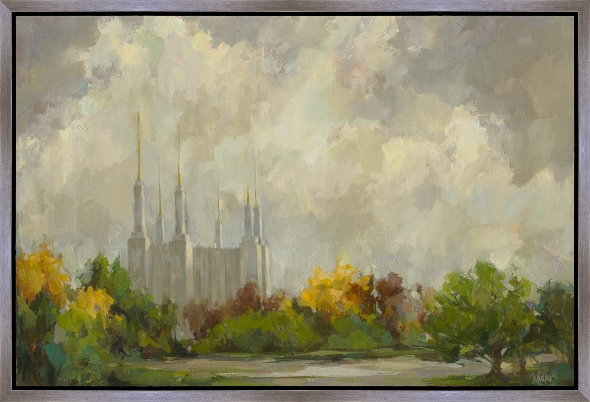 Washington DC Temple Gallery Wrap