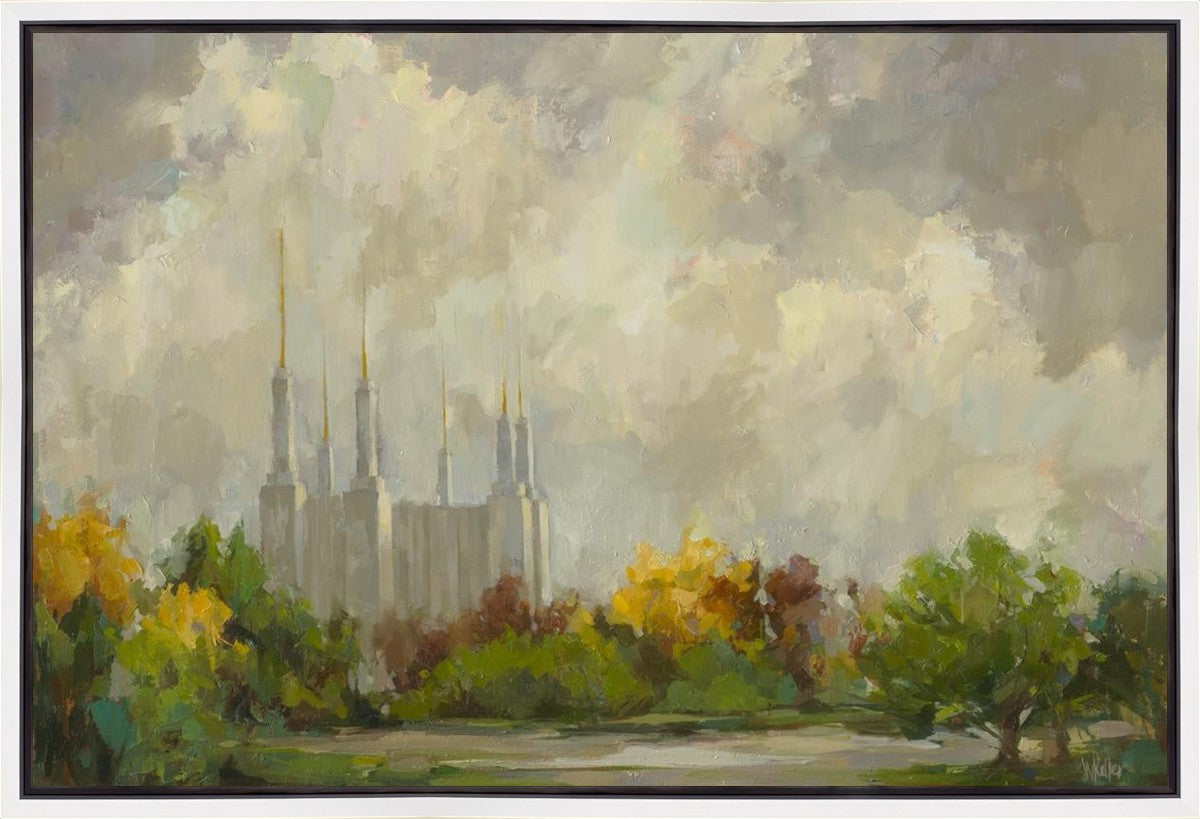 Washington DC Temple Gallery Wrap