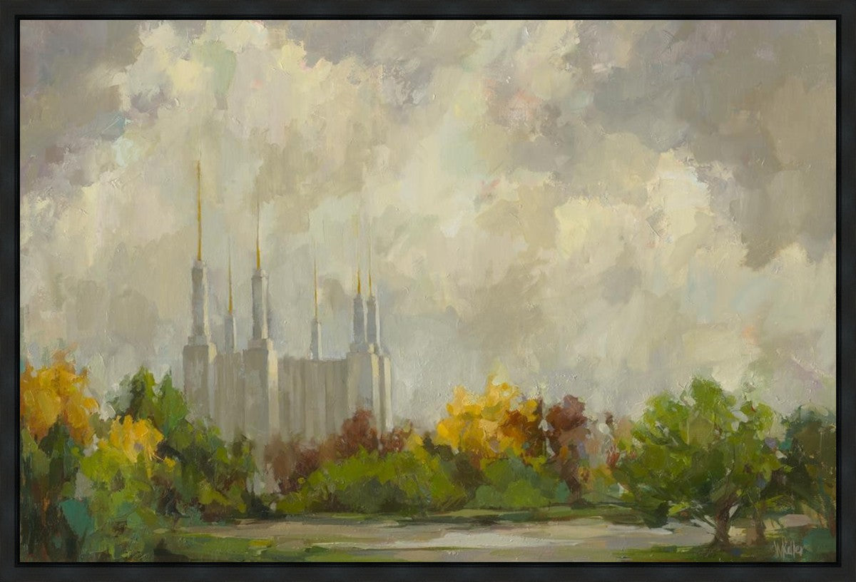 Washington DC Temple Gallery Wrap