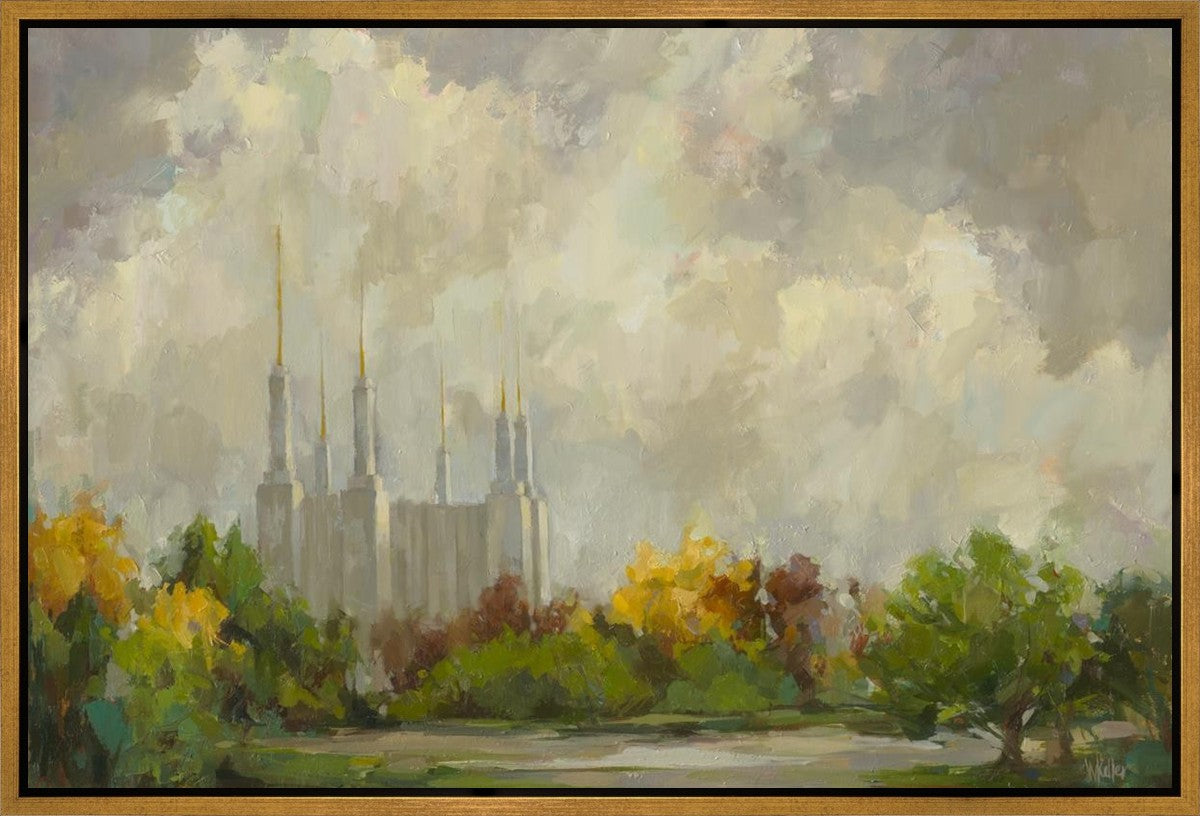 Washington DC Temple Gallery Wrap