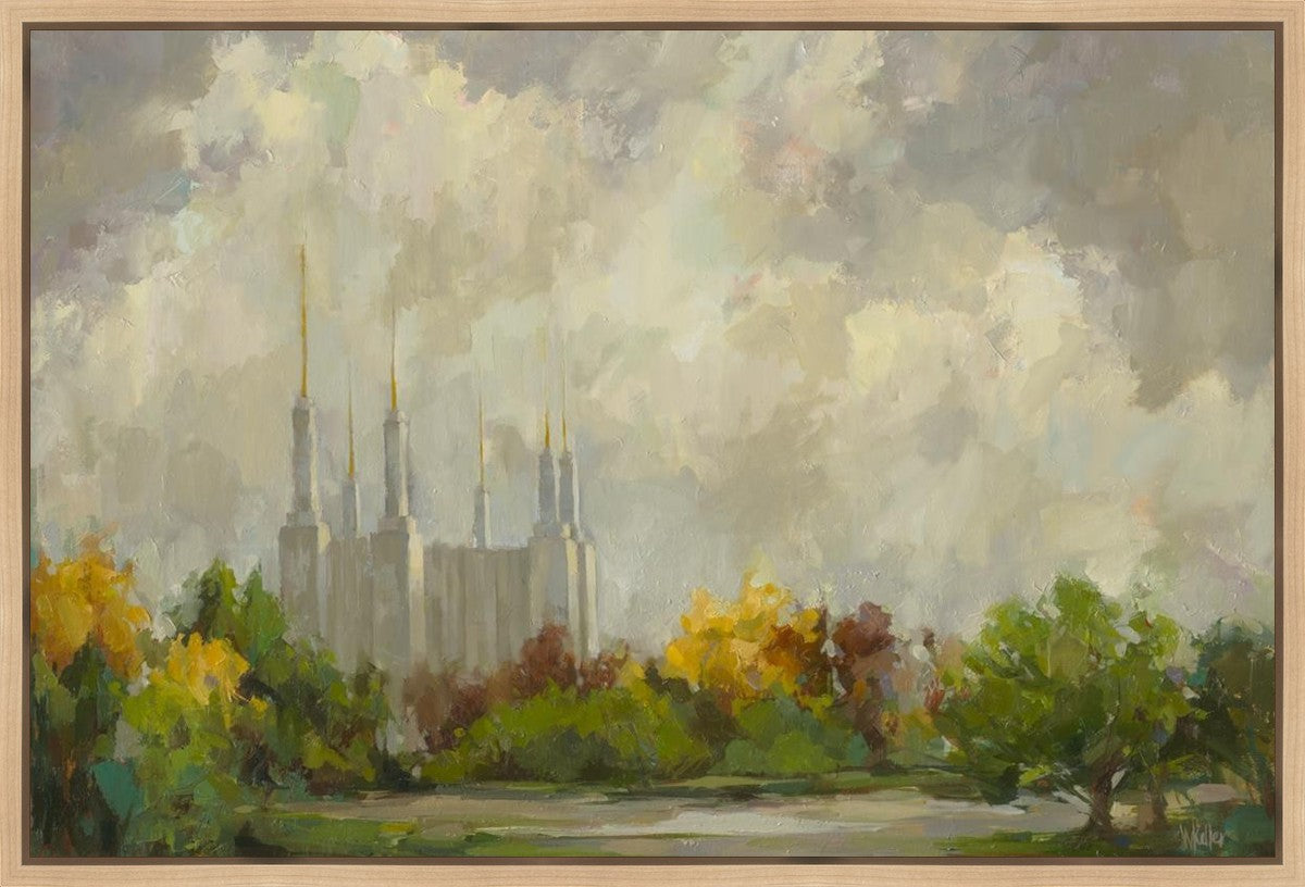 Washington DC Temple Gallery Wrap