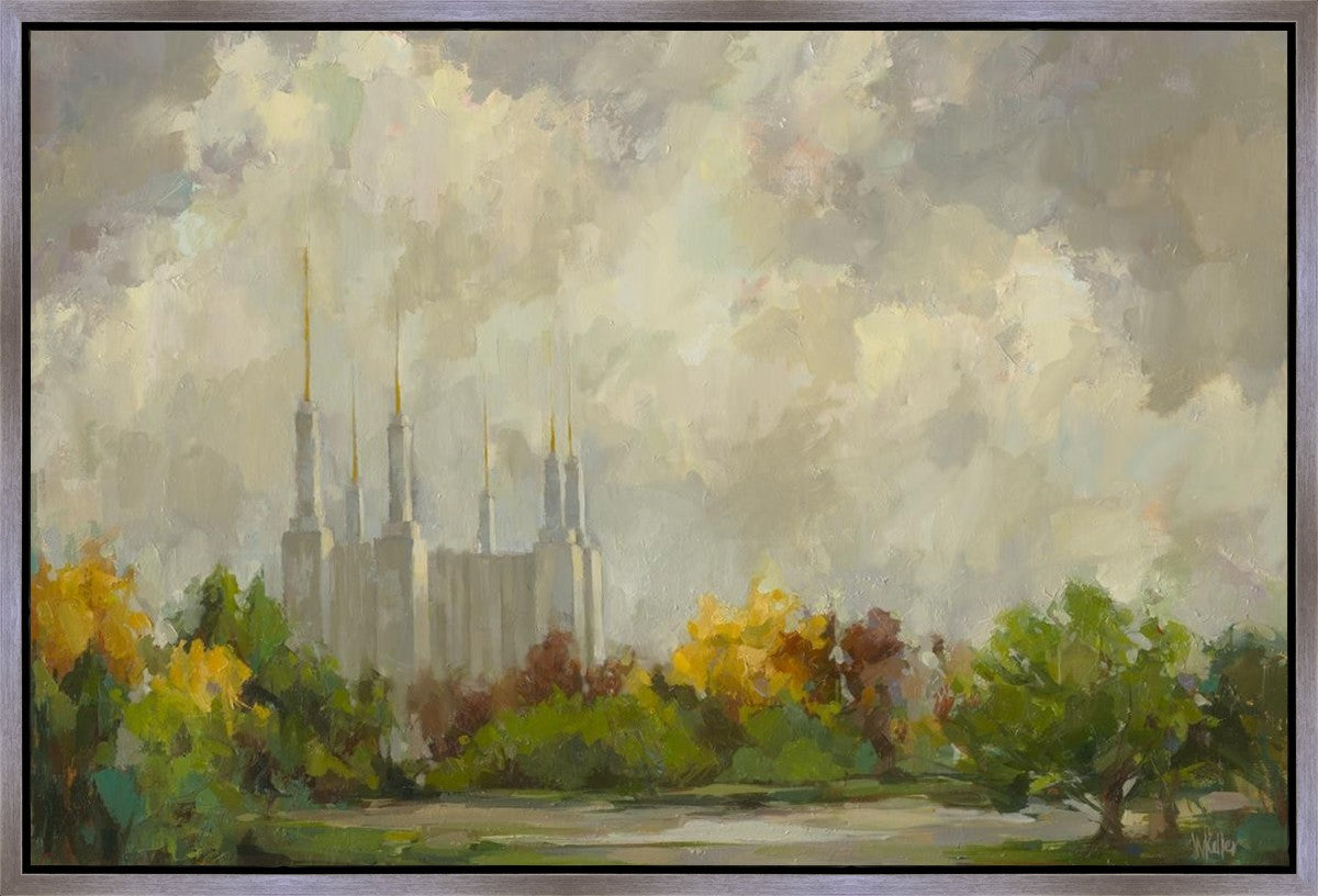 Washington DC Temple Gallery Wrap