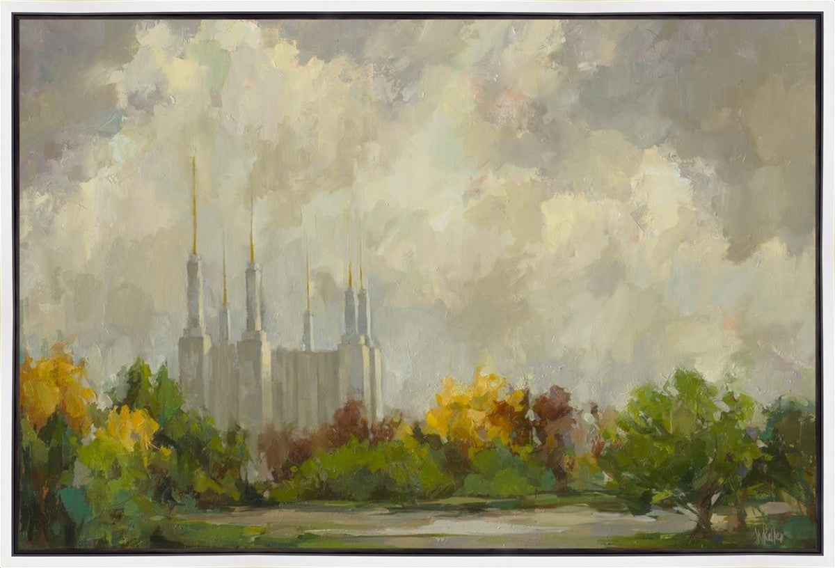 Washington DC Temple Gallery Wrap