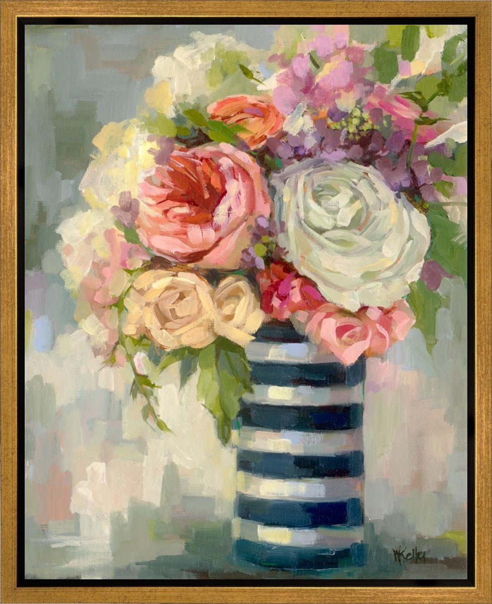 Flowers & Vase Gallery Wrap