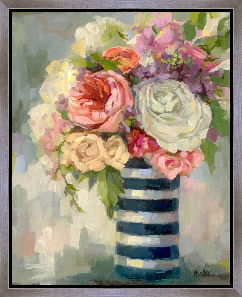 Flowers & Vase Gallery Wrap