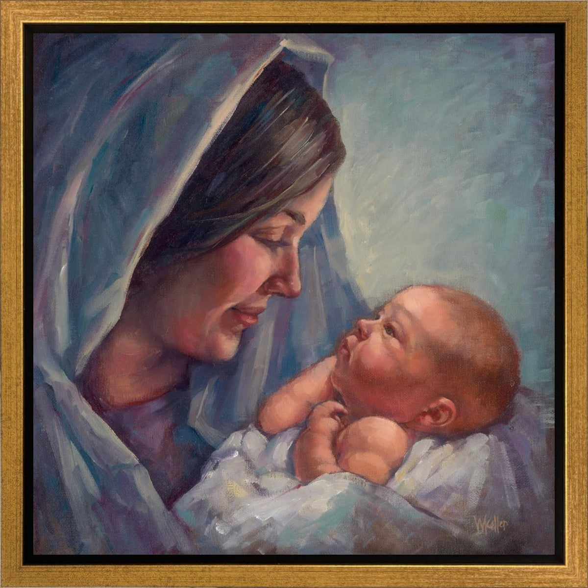 Mary and Baby Gallery Wrap