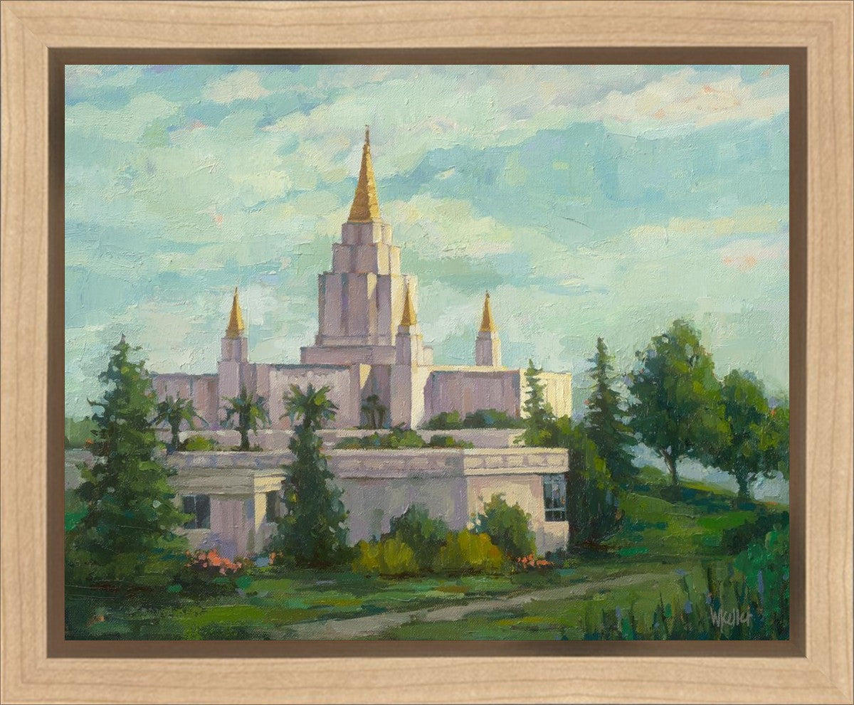Oakland Temple Gallery Wrap