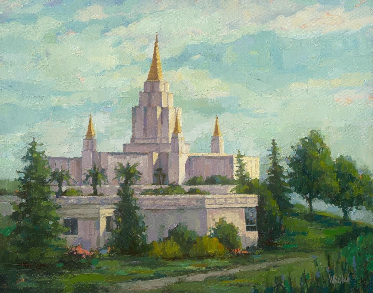Oakland Temple Gallery Wrap