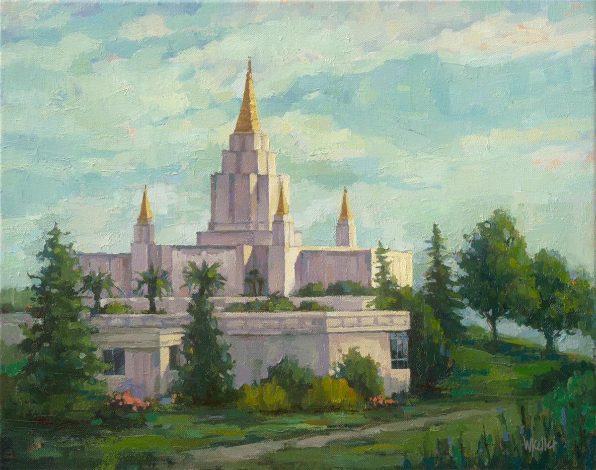 Oakland Temple Gallery Wrap