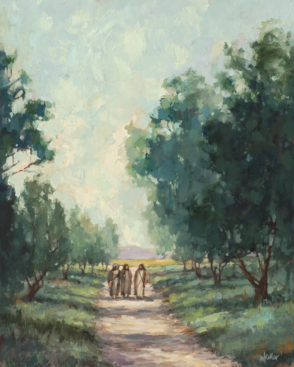 Road to Emmaus Gallery Wrap