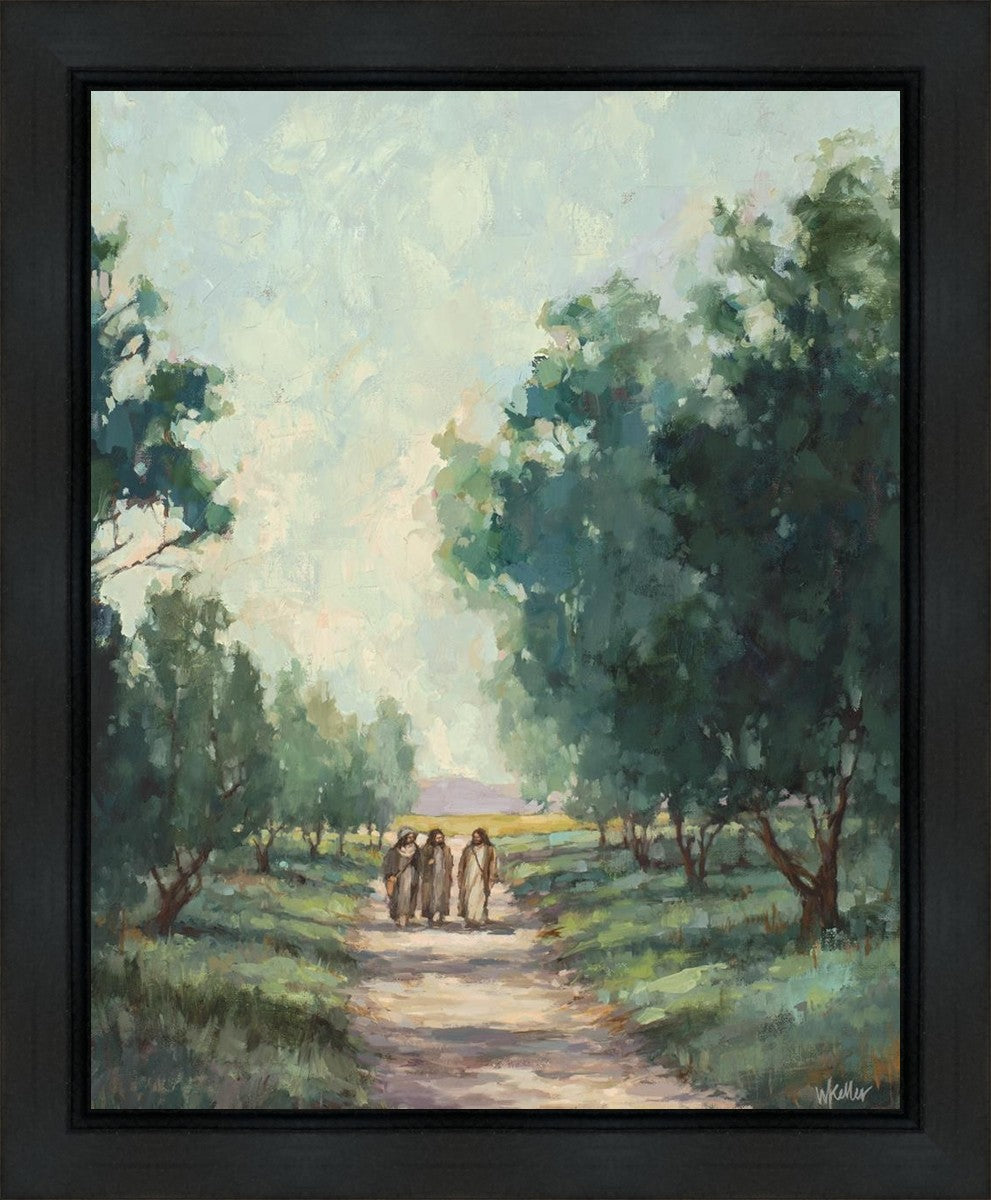 Road to Emmaus Gallery Wrap