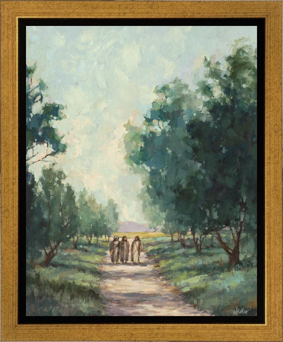 Road to Emmaus Gallery Wrap