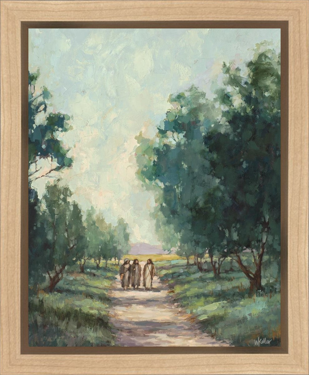 Road to Emmaus Gallery Wrap