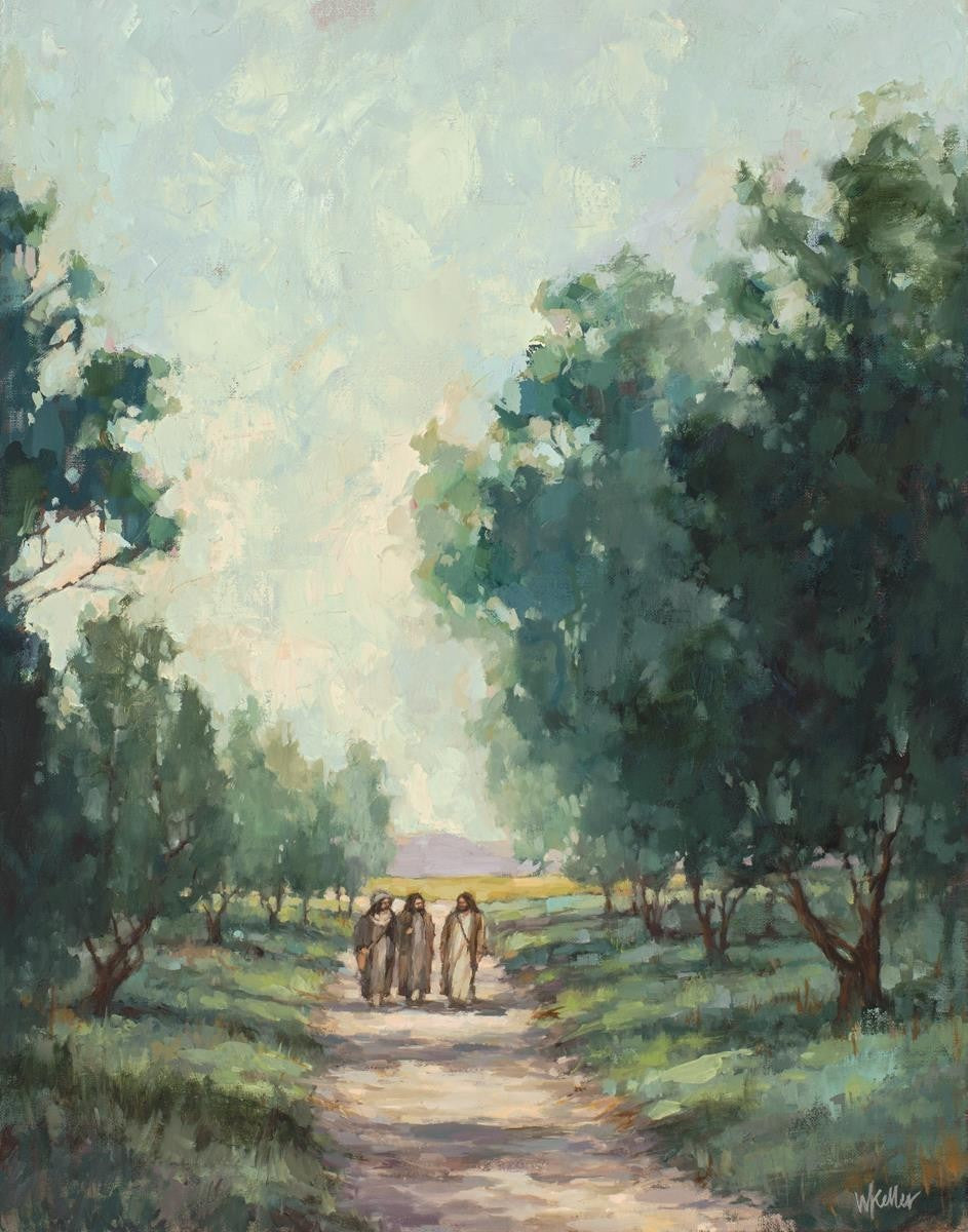 Road to Emmaus Gallery Wrap