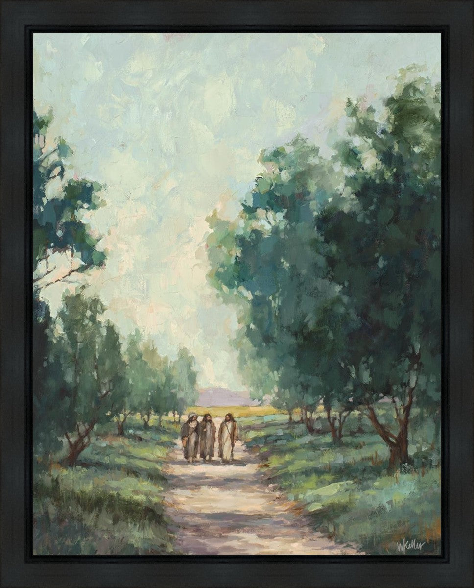 Road to Emmaus Gallery Wrap