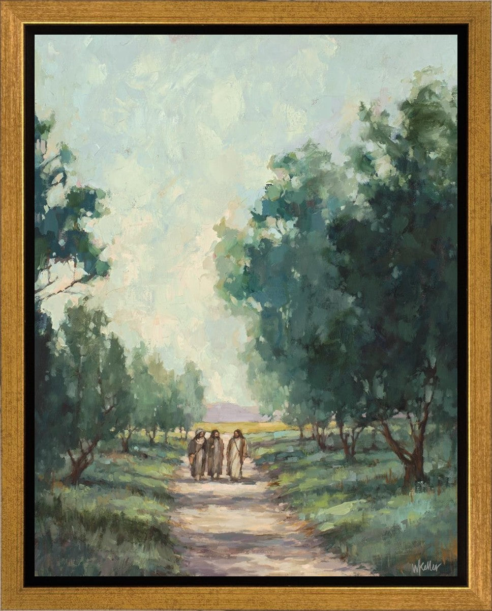 Road to Emmaus Gallery Wrap