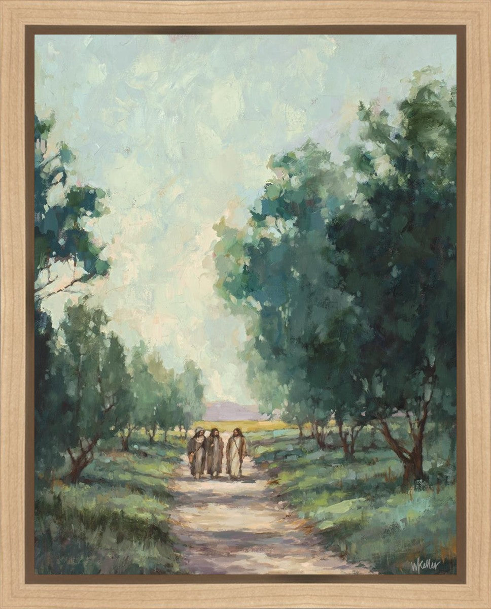 Road to Emmaus Gallery Wrap