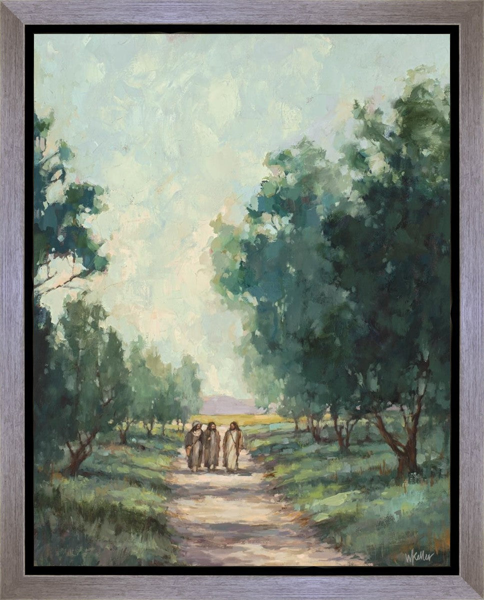 Road to Emmaus Gallery Wrap