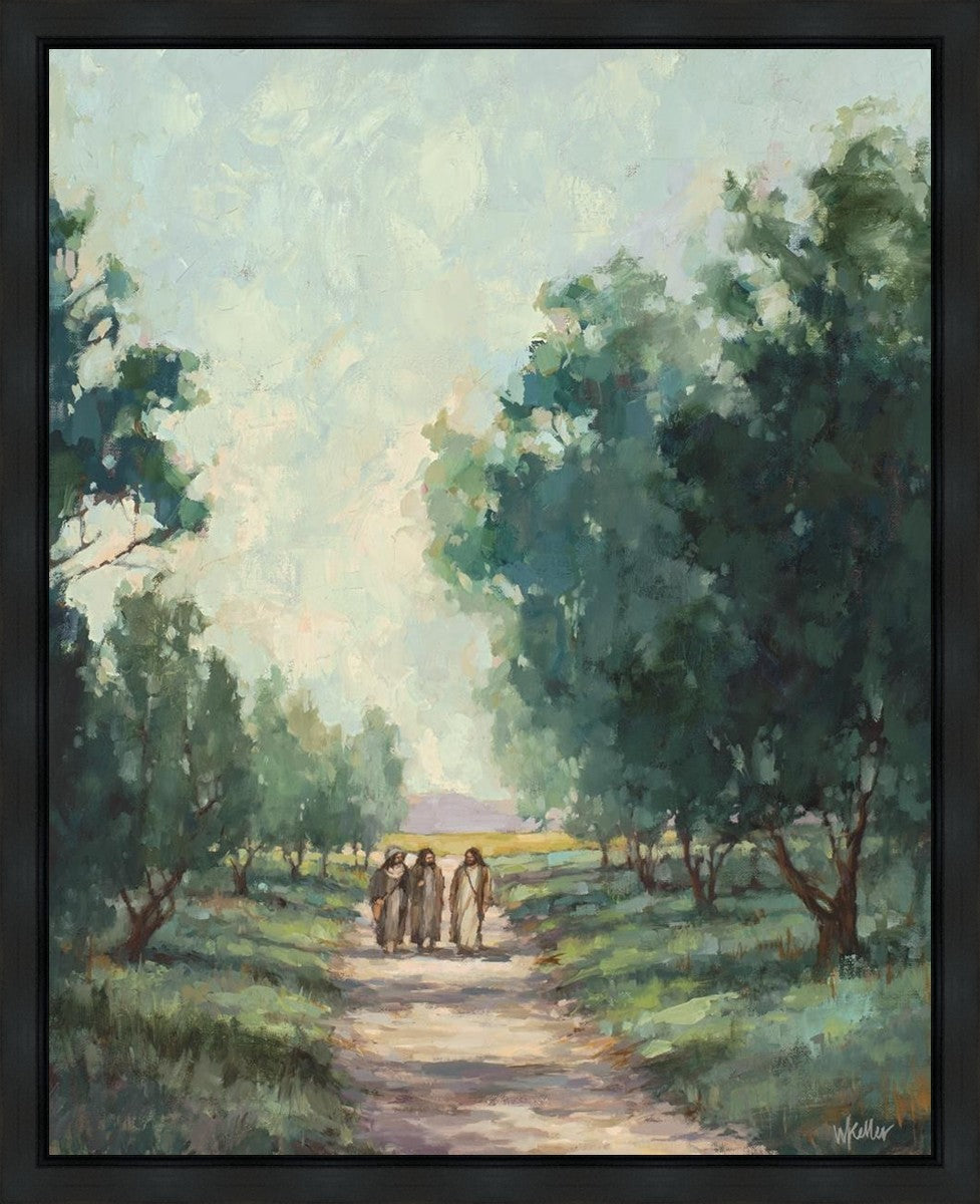 Road to Emmaus Gallery Wrap