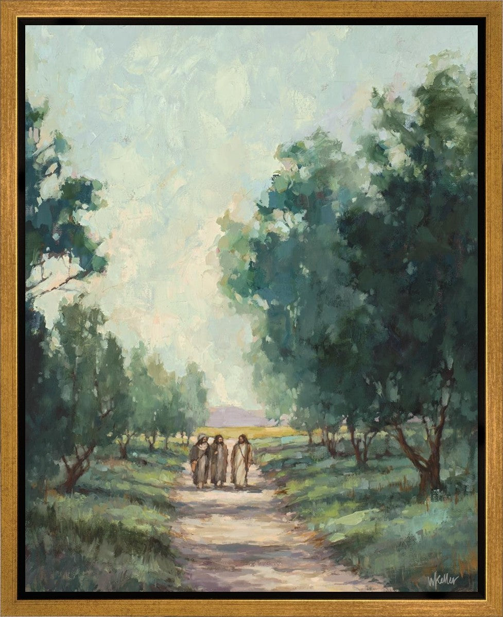 Road to Emmaus Gallery Wrap