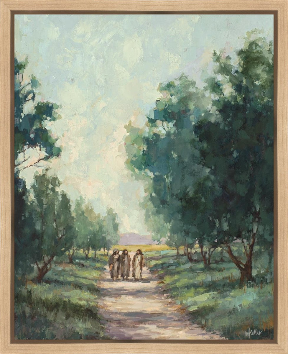 Road to Emmaus Gallery Wrap