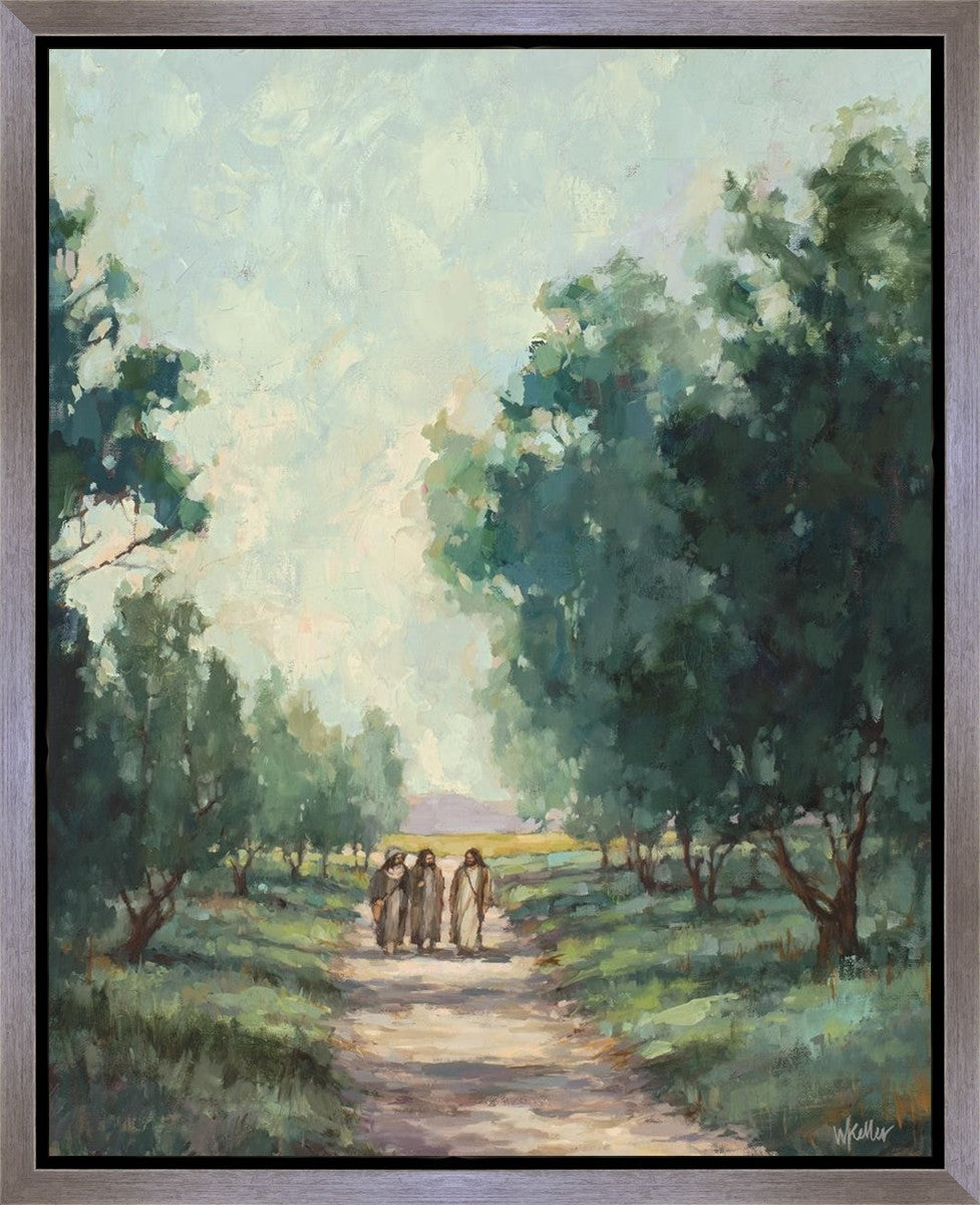 Road to Emmaus Gallery Wrap