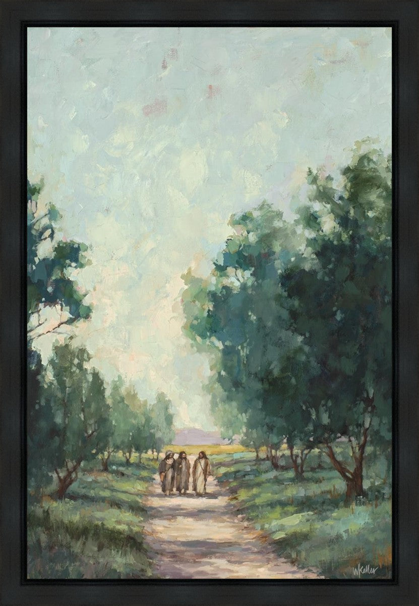 Road to Emmaus Gallery Wrap