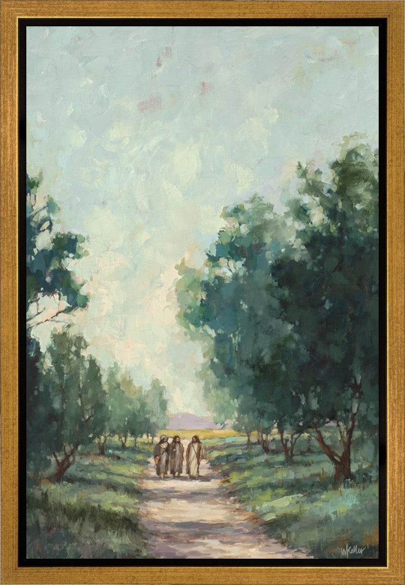 Road to Emmaus Gallery Wrap