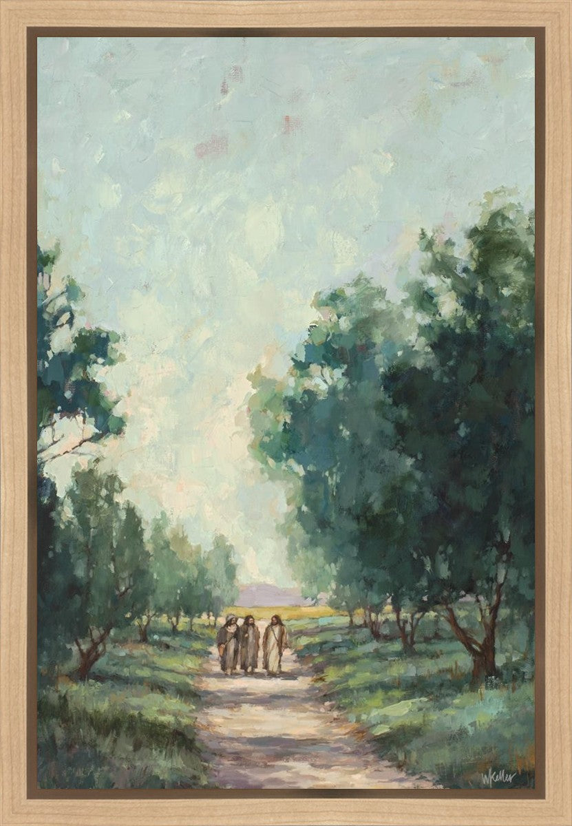 Road to Emmaus Gallery Wrap