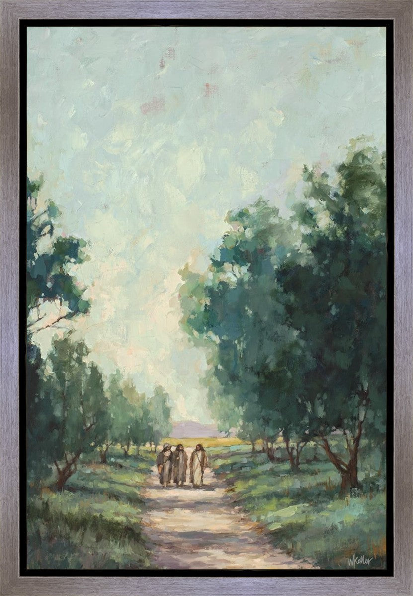 Road to Emmaus Gallery Wrap