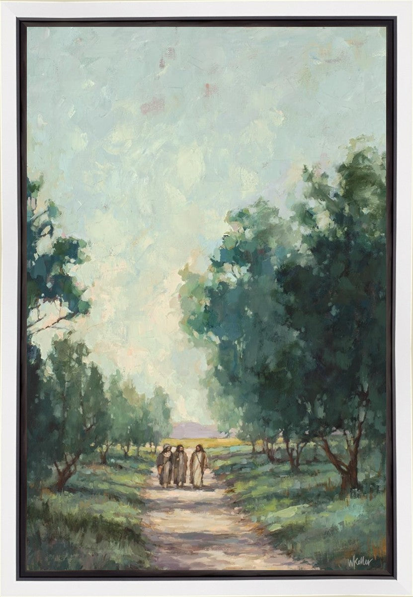 Road to Emmaus Gallery Wrap