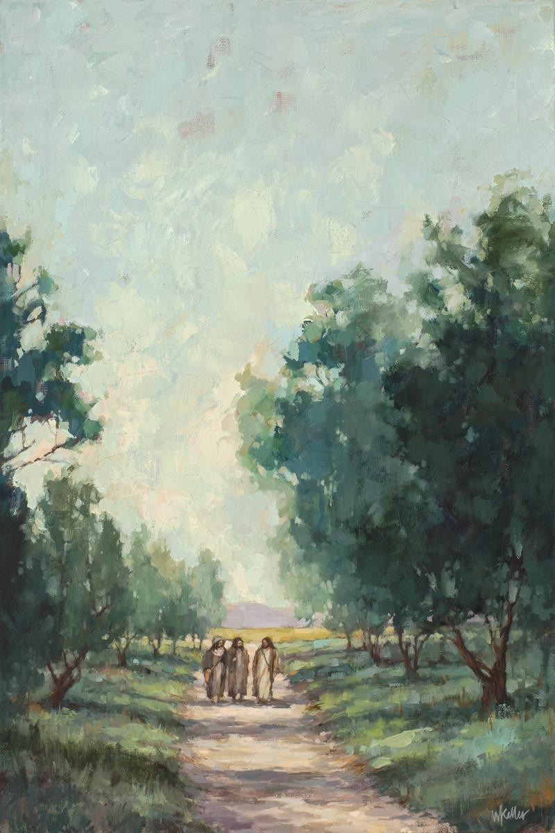 Road to Emmaus Gallery Wrap