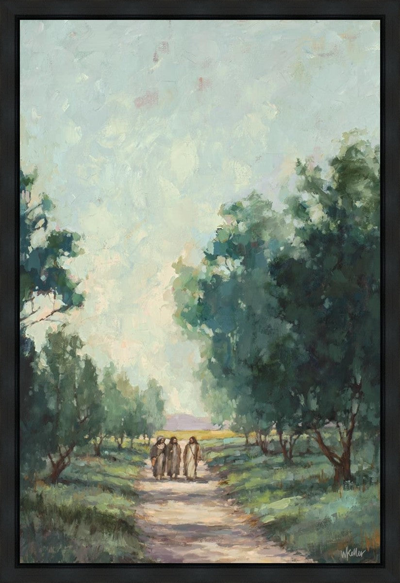 Road to Emmaus Gallery Wrap