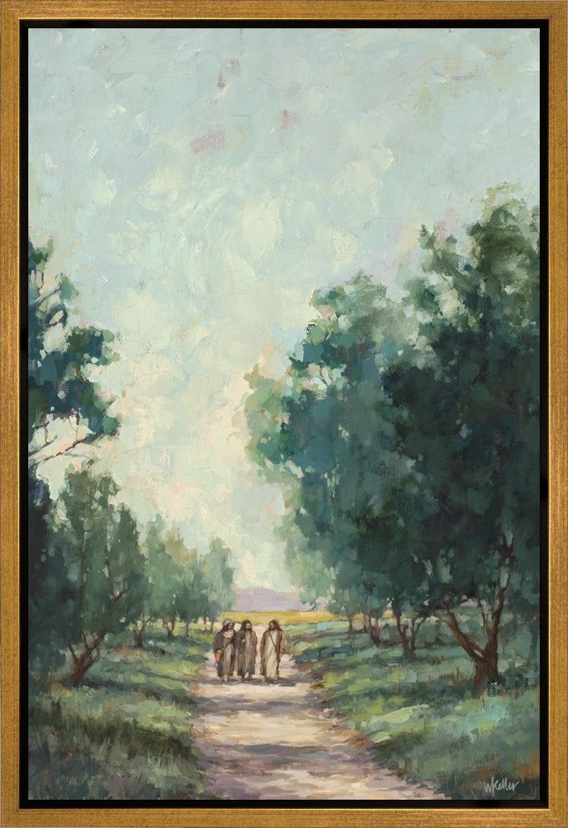 Road to Emmaus Gallery Wrap