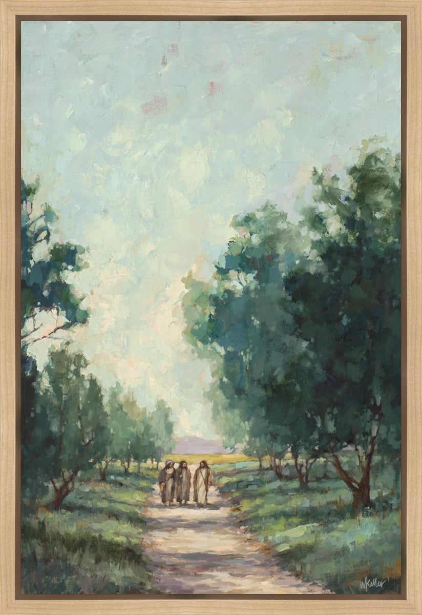 Road to Emmaus Gallery Wrap