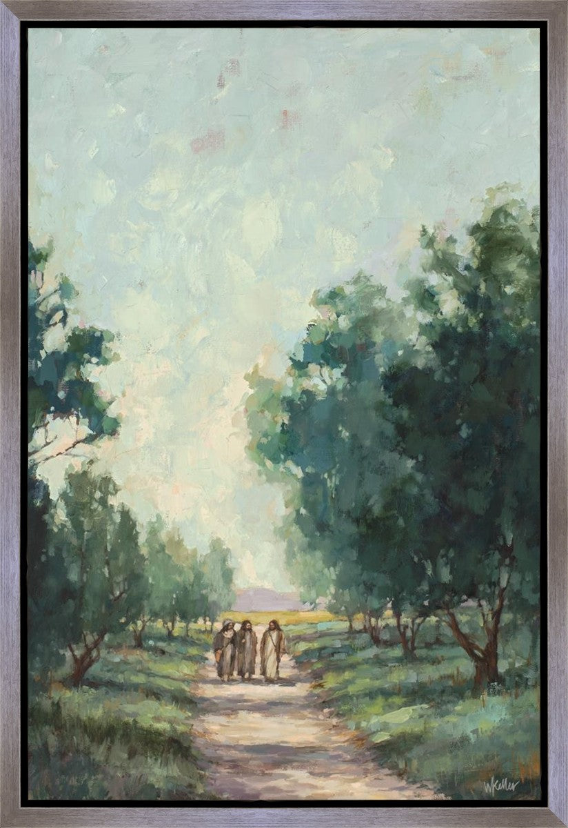 Road to Emmaus Gallery Wrap