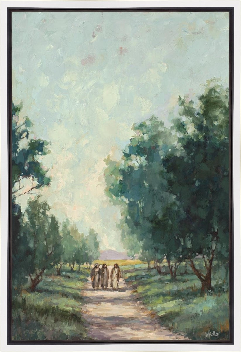 Road to Emmaus Gallery Wrap