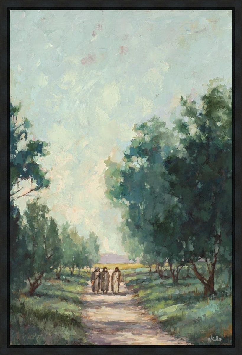 Road to Emmaus Gallery Wrap